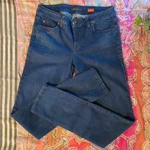 Level 99 Lily Skinny Straight Blue Jeans Size 31
